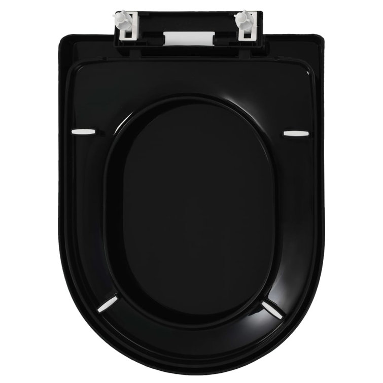 Belfry Bathroom Alata Soft Close D Shaped Toilet Seat & Reviews